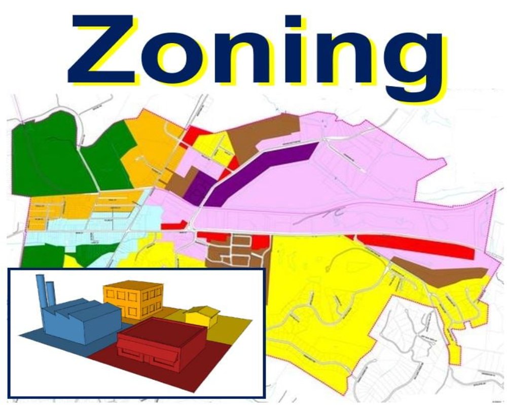 What land use overlays affect the viability of a zoning change?